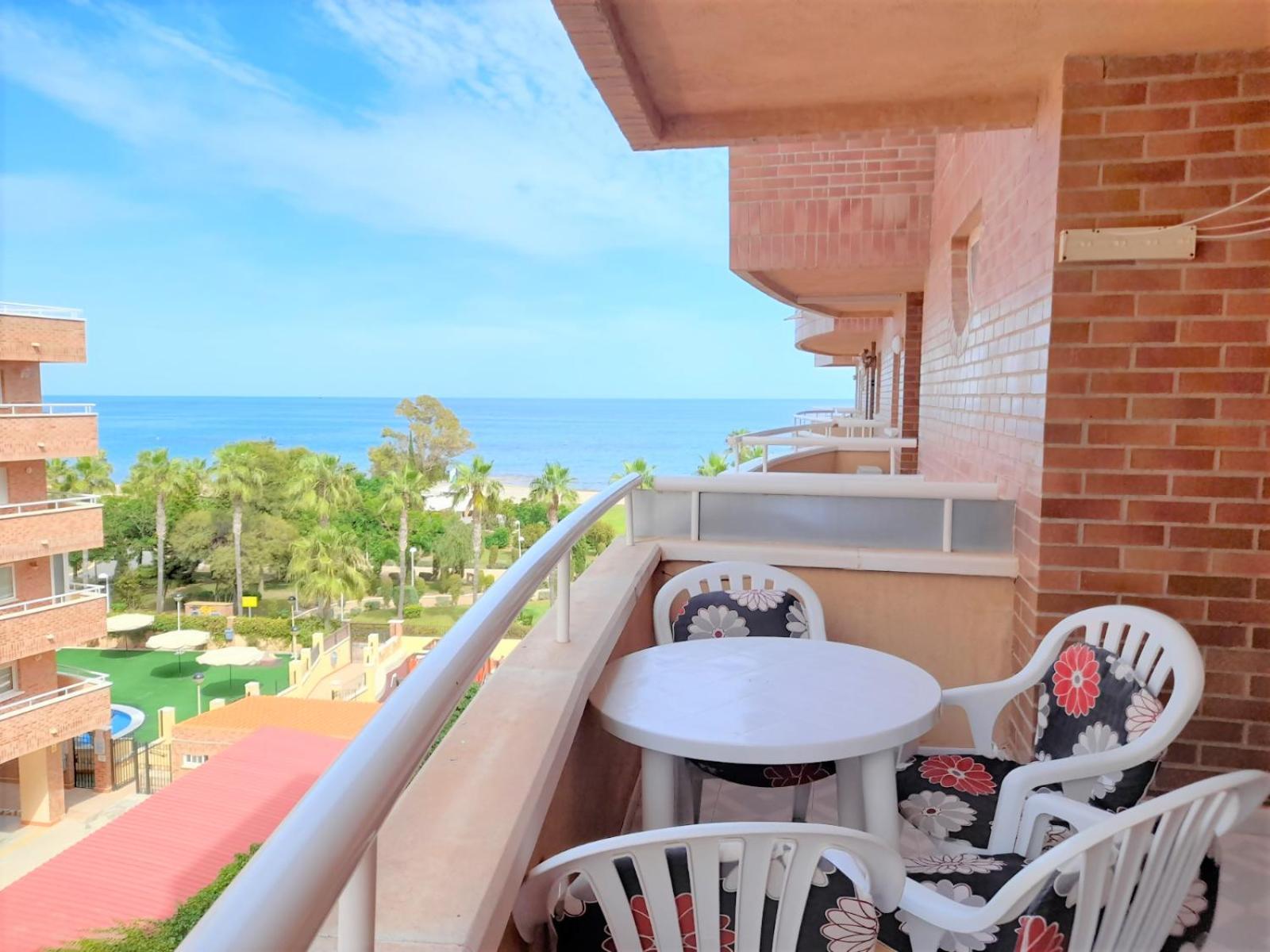 Ayf 1ª Linea Amplio Y Vistas Al Mar Apartment Oropesa del Mar Luaran gambar